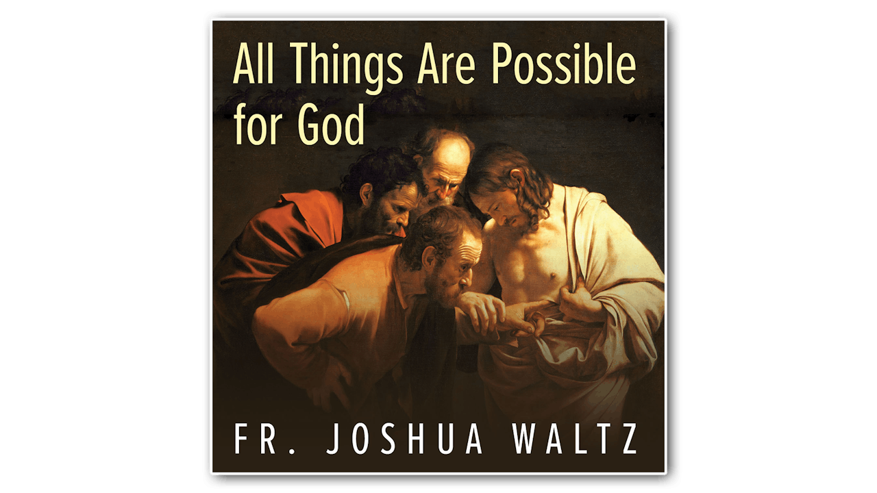 All Things are Possible for God by Fr. Joshua Waltz