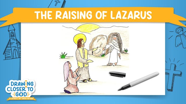 The Raising of Lazarus | Drawing Clos...