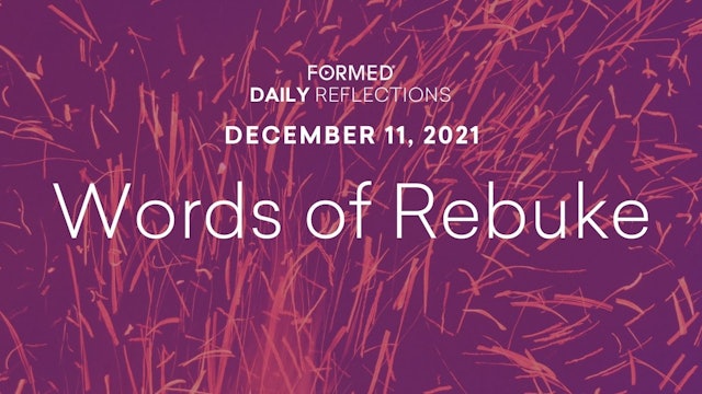 Daily Reflections – December 11, 2021
