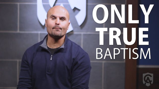 Is Full Immersion Baptism Necessary?