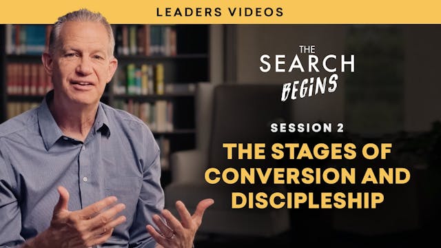 The Stages of Conversion and Disciple...