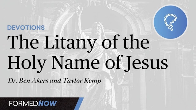 Litany of the Holy Name of Jesus