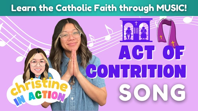 Act of Contrition | Christine in Action