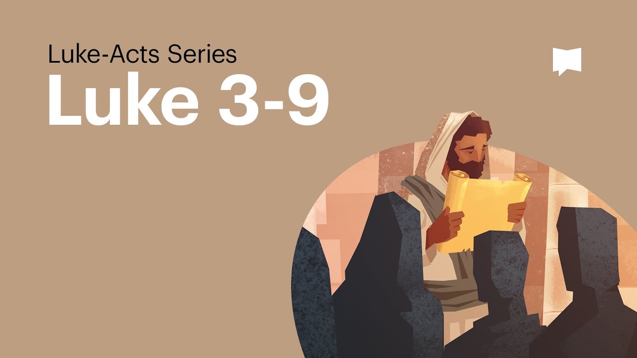 The Baptism of Jesus: Luke 3-9 | Luke-Acts | The Bible Project 
