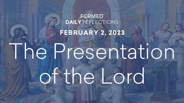Daily Reflections – The Presentation ...