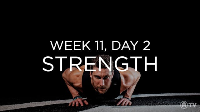 WEEK 11 | DAY 2: STRENGTH