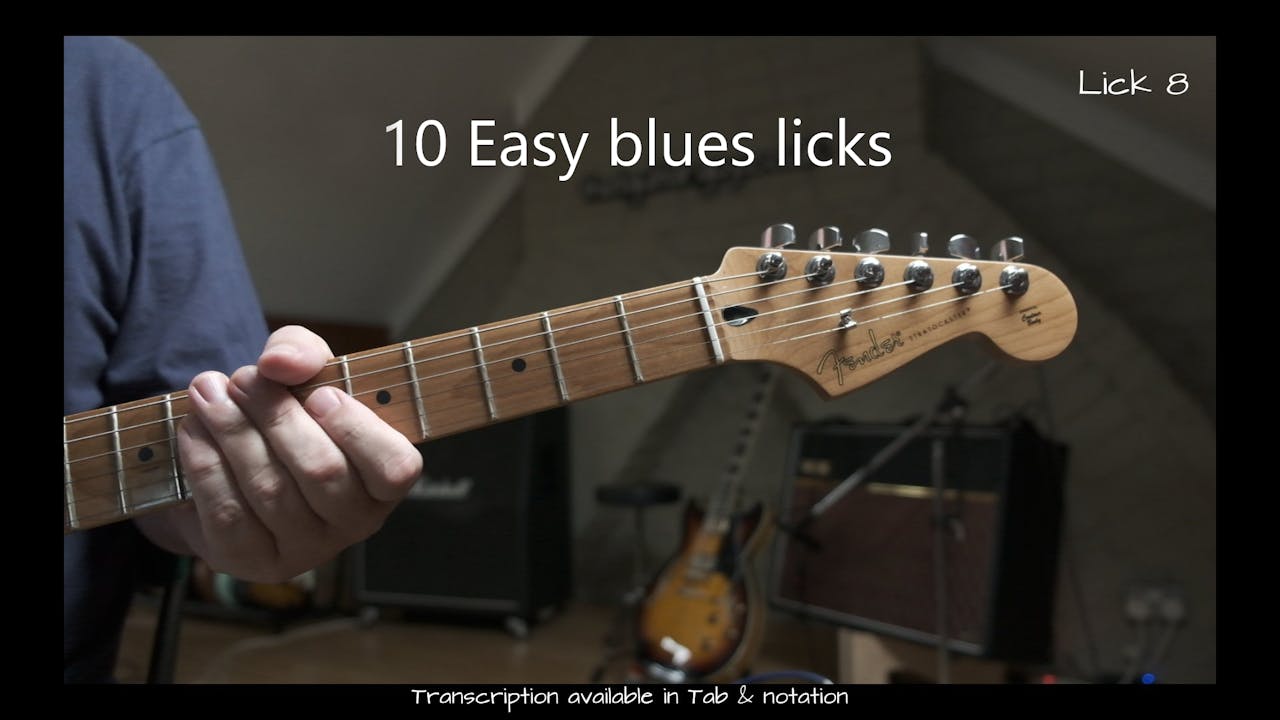 10 Easy Blues licks