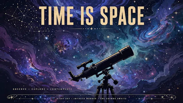 Time Is Space