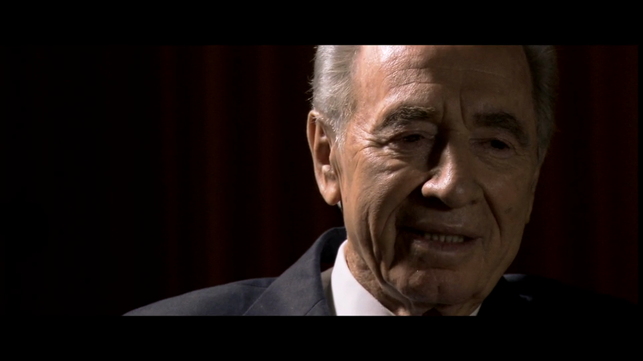 President Peres Buys Arms with White Socks