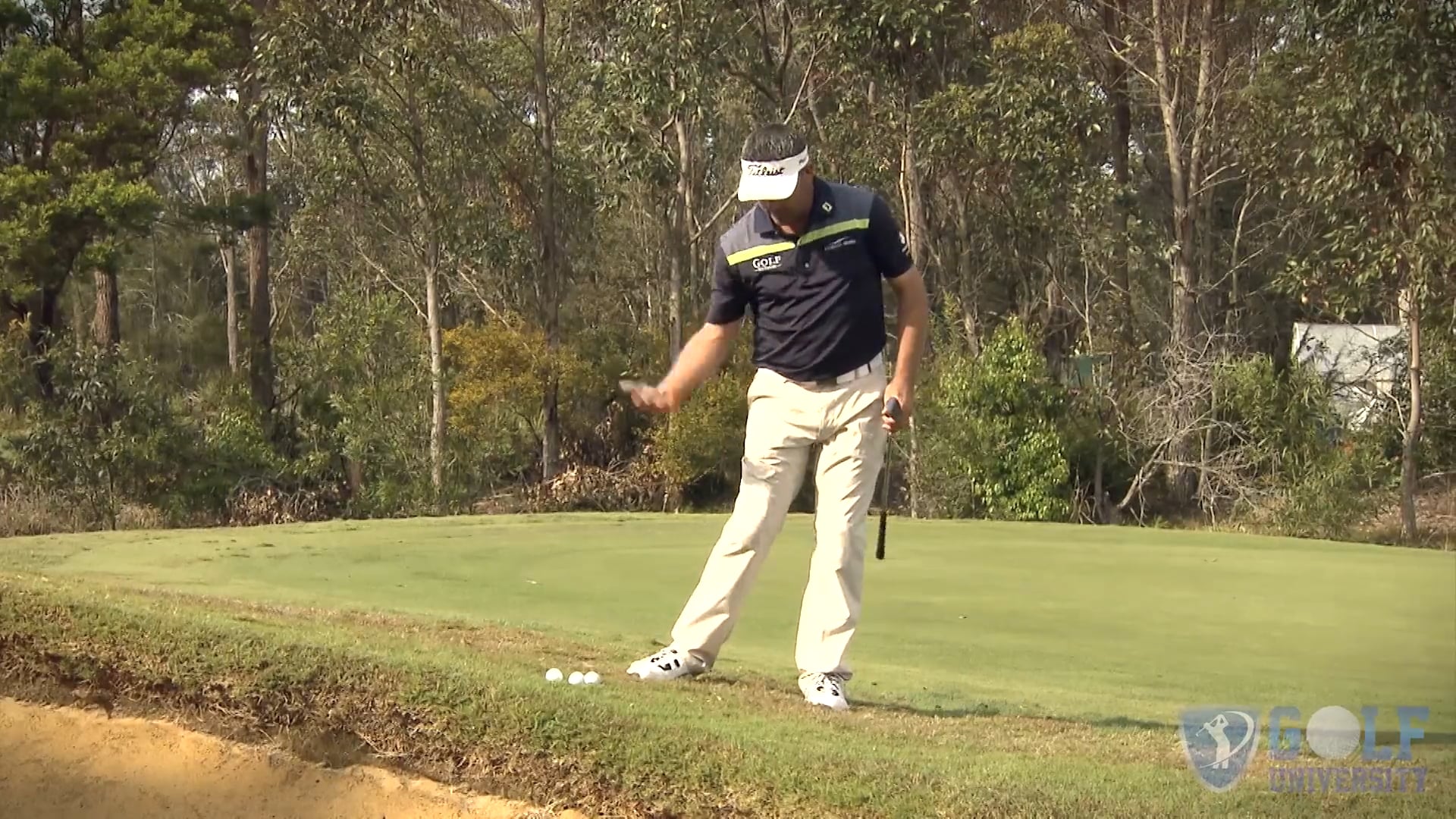 How to Chip From a Downhill Lie