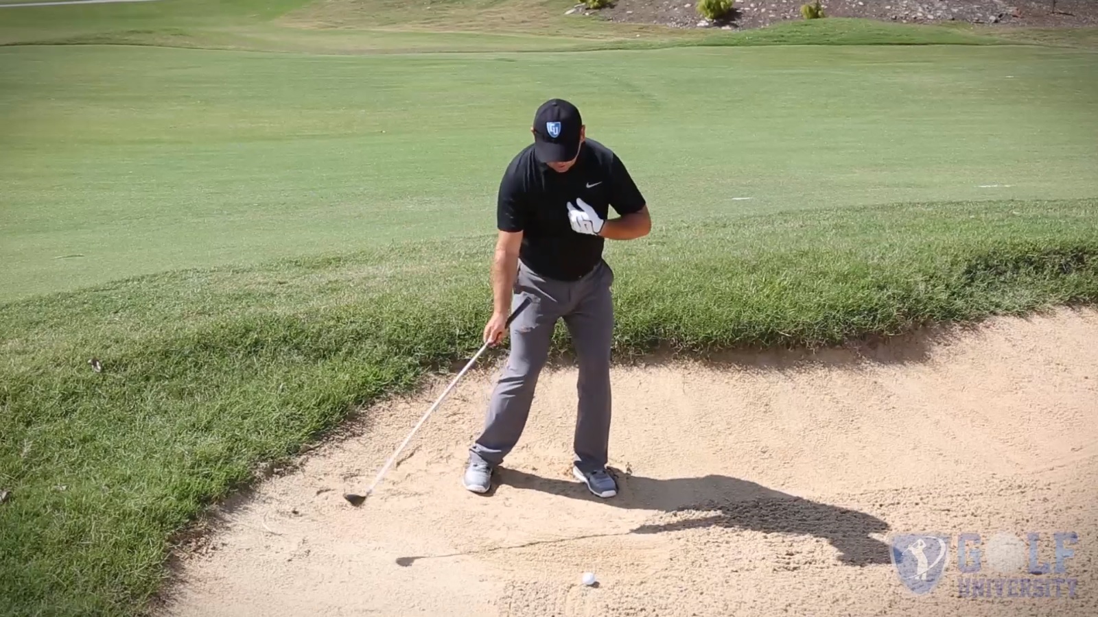 How To Hit a Hybrid Out of a Fairway Bunker