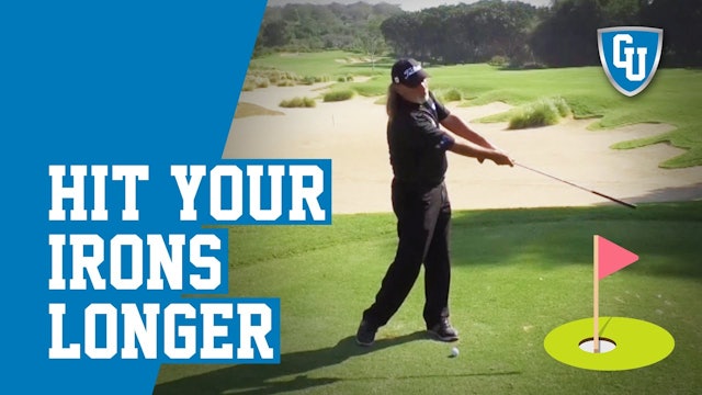 How To Increase Your Distance With Your Irons | Stop Thinning Your Shots!