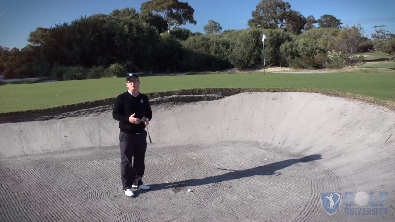 How To Hit Out Of A Bunker When There Is A Bunker On The Other Side