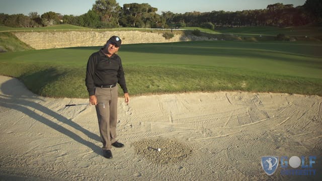 How To Hit Out Of Wet Packed Sand in ...