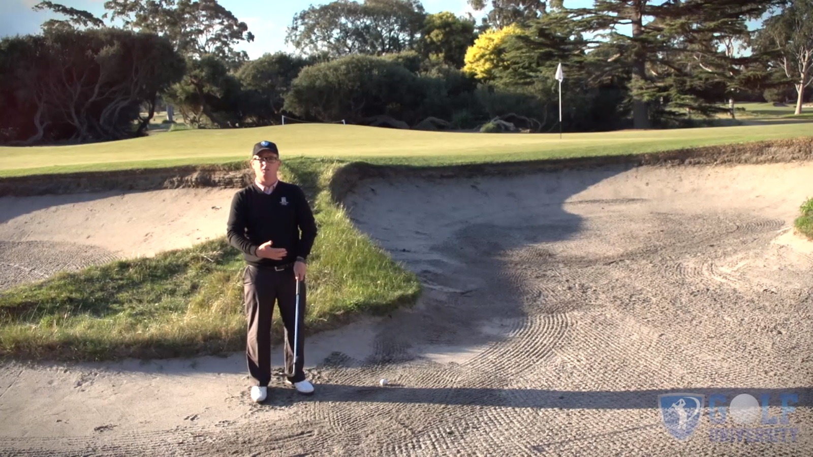 No Sand In A Bunker Shot