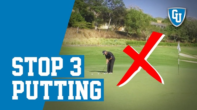 Improve Your Putting Distance Control Learn to Read Short Putts - Stop 3 Putting
