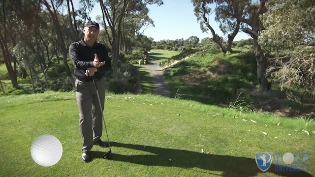 How to Hit Through a Narrow or Distracting Tee Area