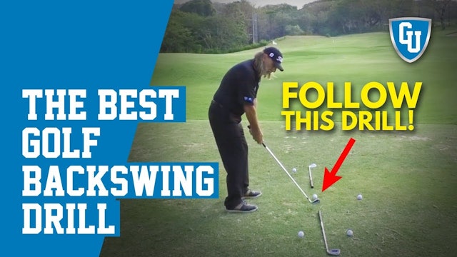 The Best Golf BackSwing Drill for Seniors - Improve Your BackSwing FAST!