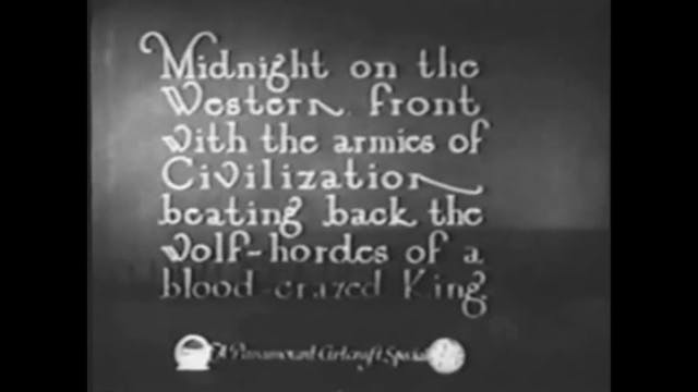 FALSE FACES (1919 - Silent) Lon Chaney