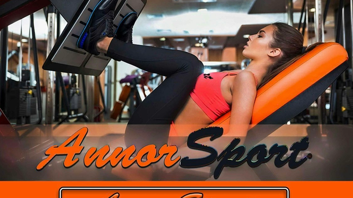 AnnorSport. Work. Play. Sweat. - Affordable Athletic Wear Ad