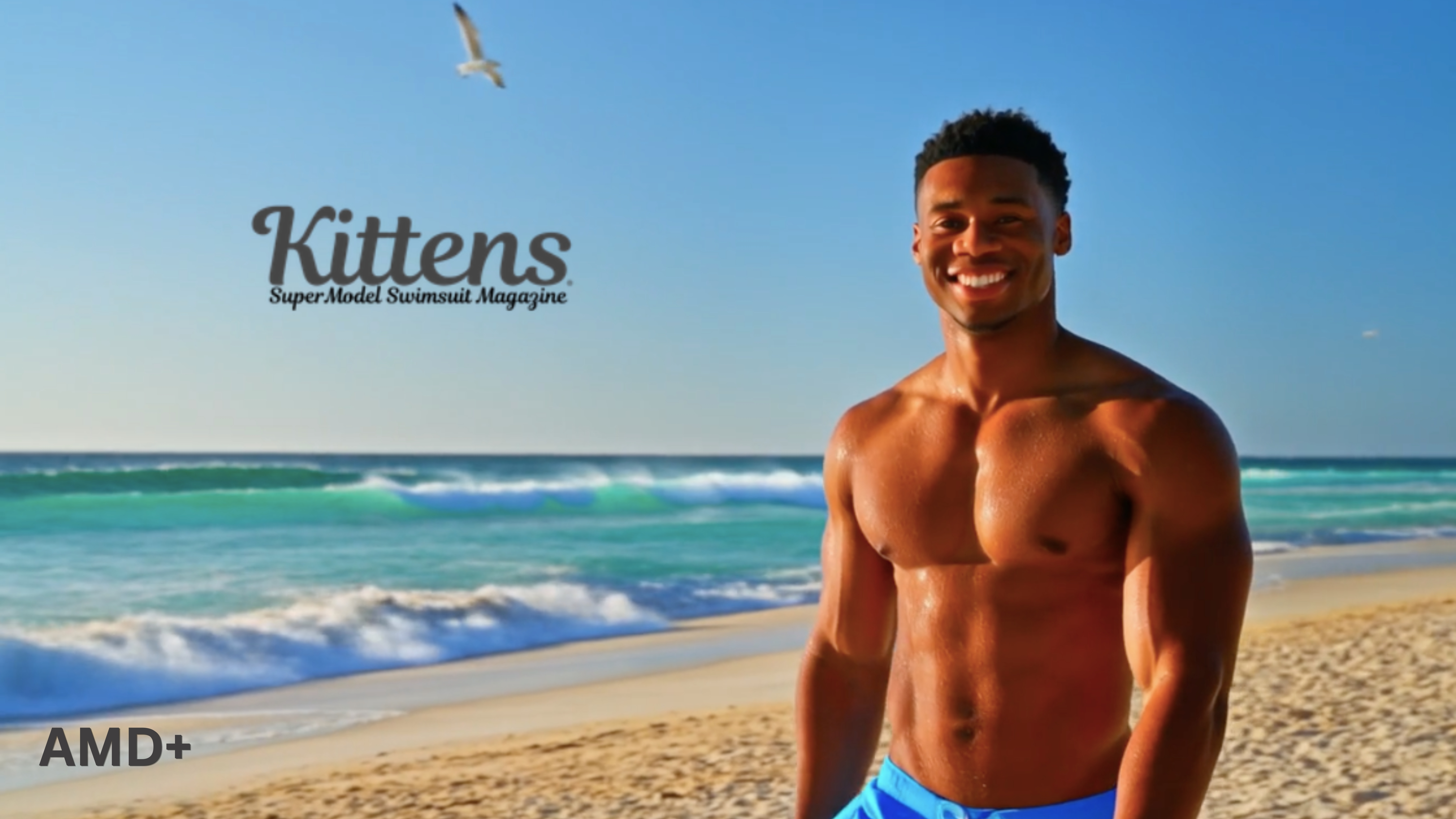 Kittens SuperModel Swimsuit Magazine at the Beach &Investment TipsVideo1-Cover#8