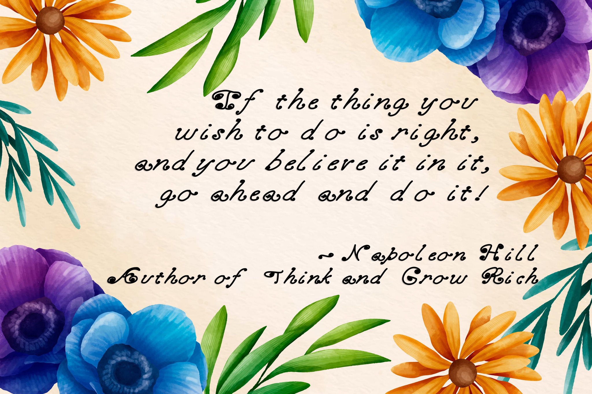 Think and Grow Rich_Napoleon Hill_Quotes_Without Music