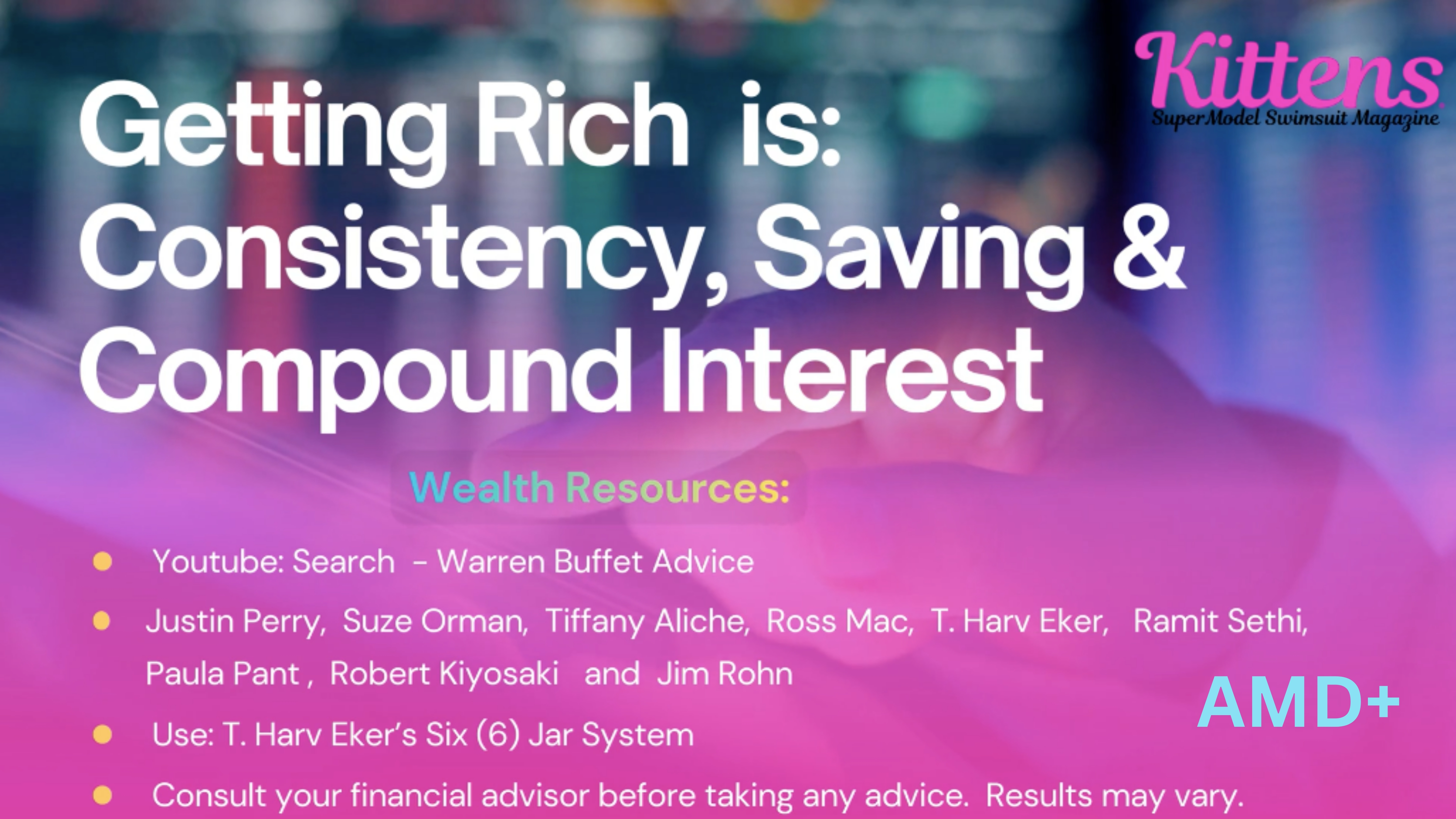 Kittens SuperModel Swimsuit Magazine Investment Tips - Video 1- Cover#2