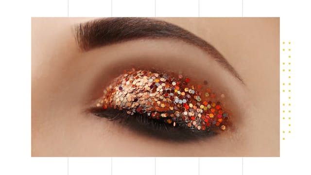 5. Cómo usar sombras de glitter y que...