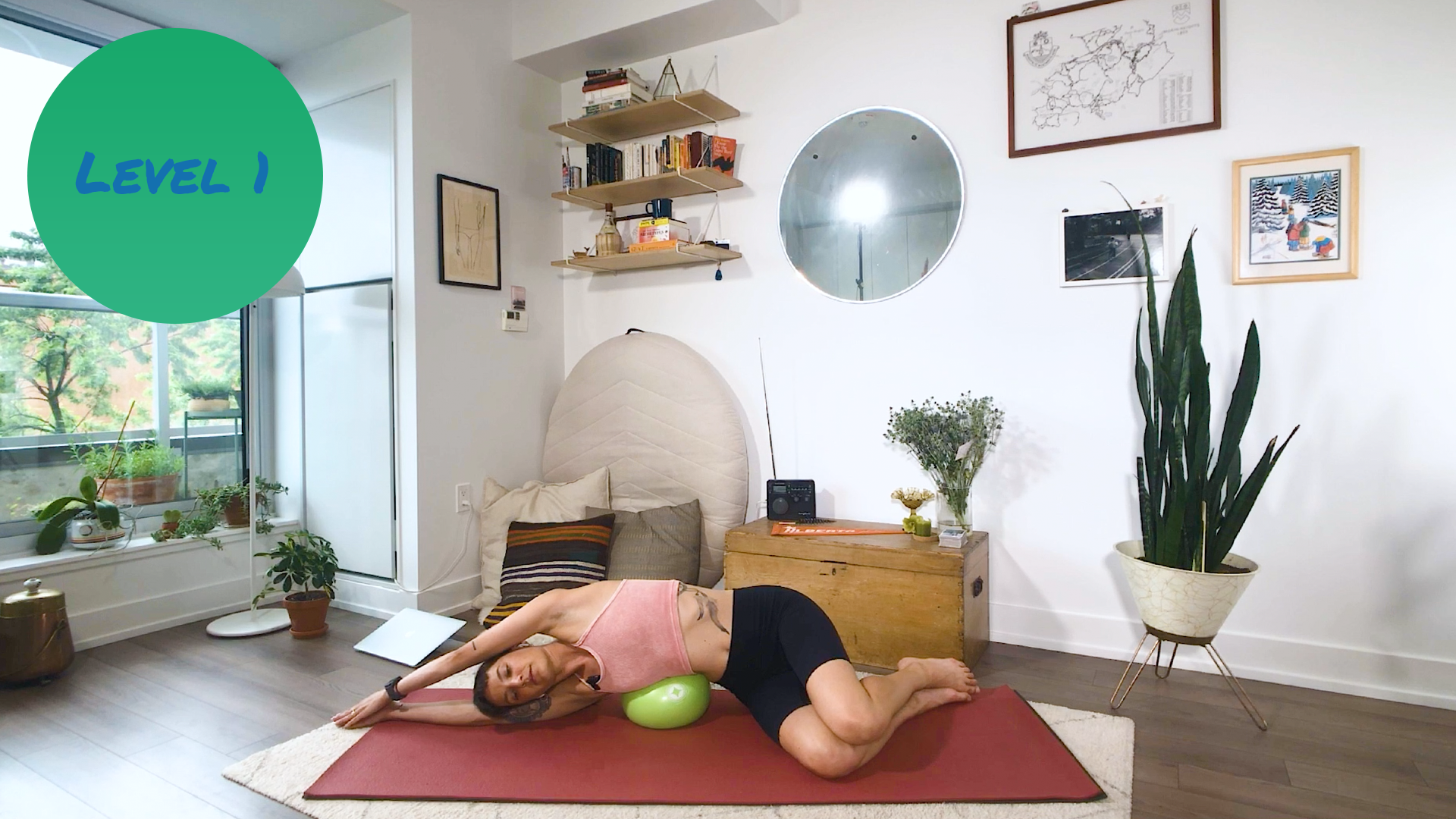 Restorative Mat Pilates (Just wanted to say, you're doing great)