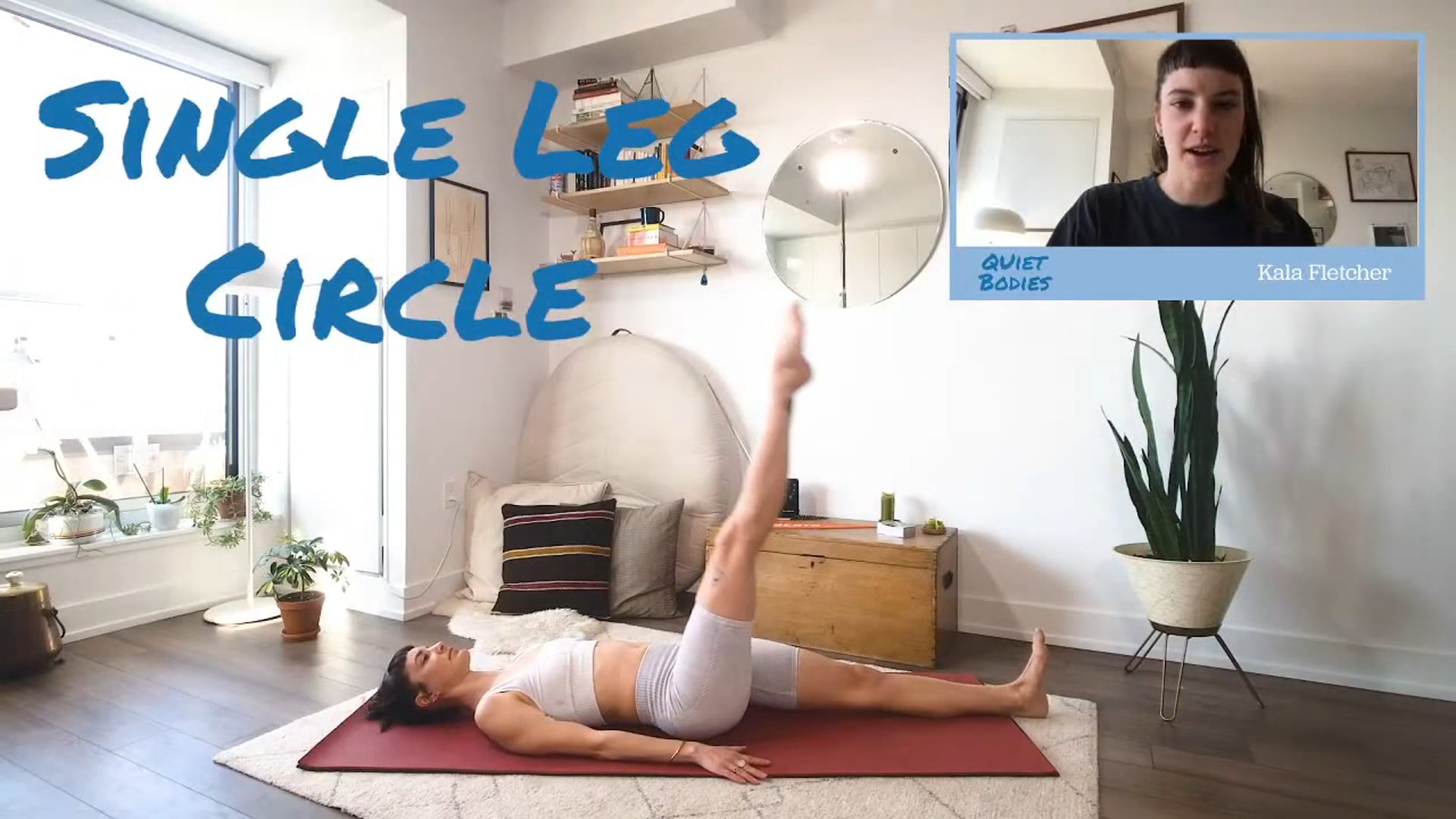 How-to: Single Leg Circle & Rolling Like a Ball