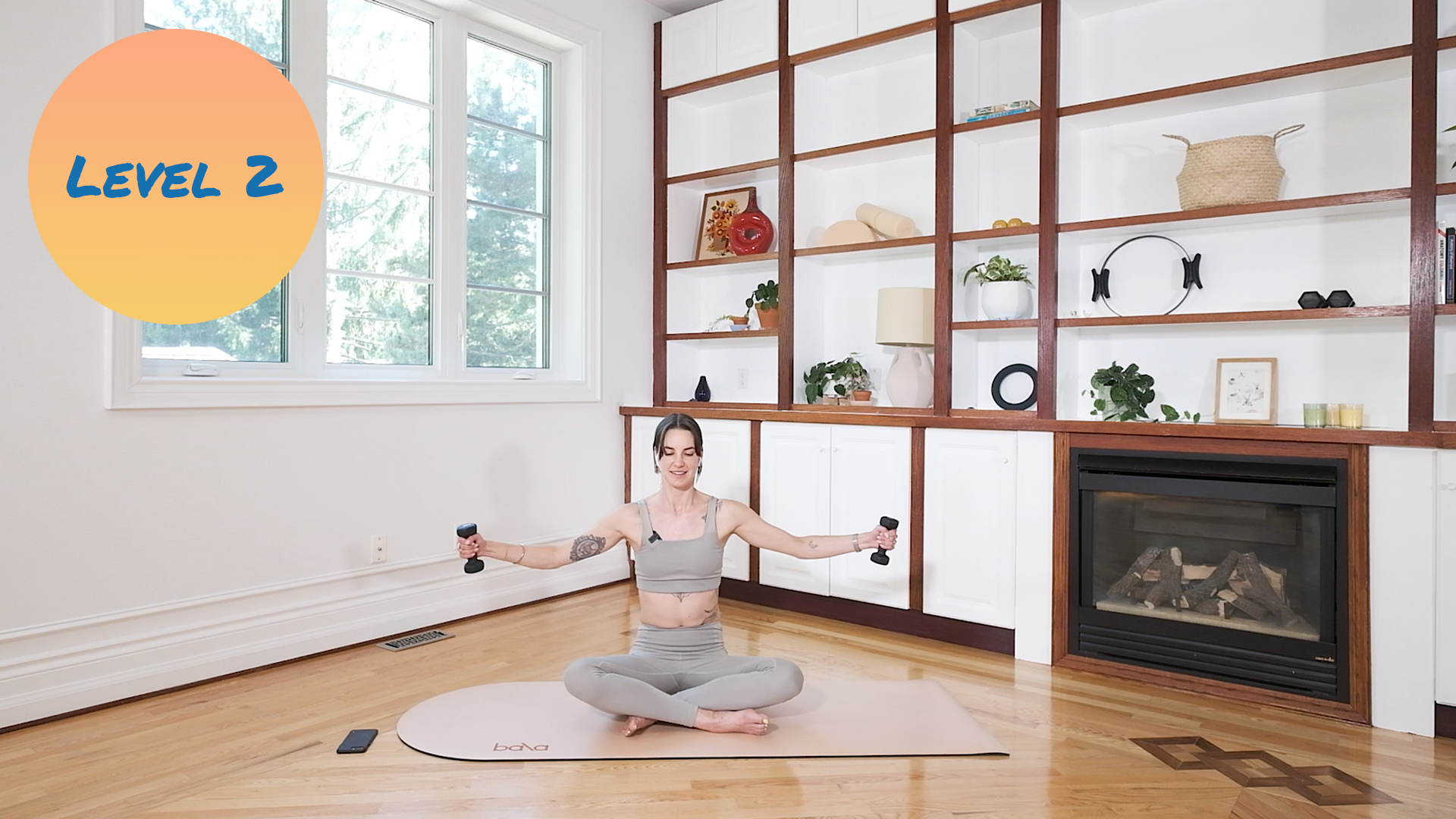 Reformer on the Mat (Upper Body Flow)
