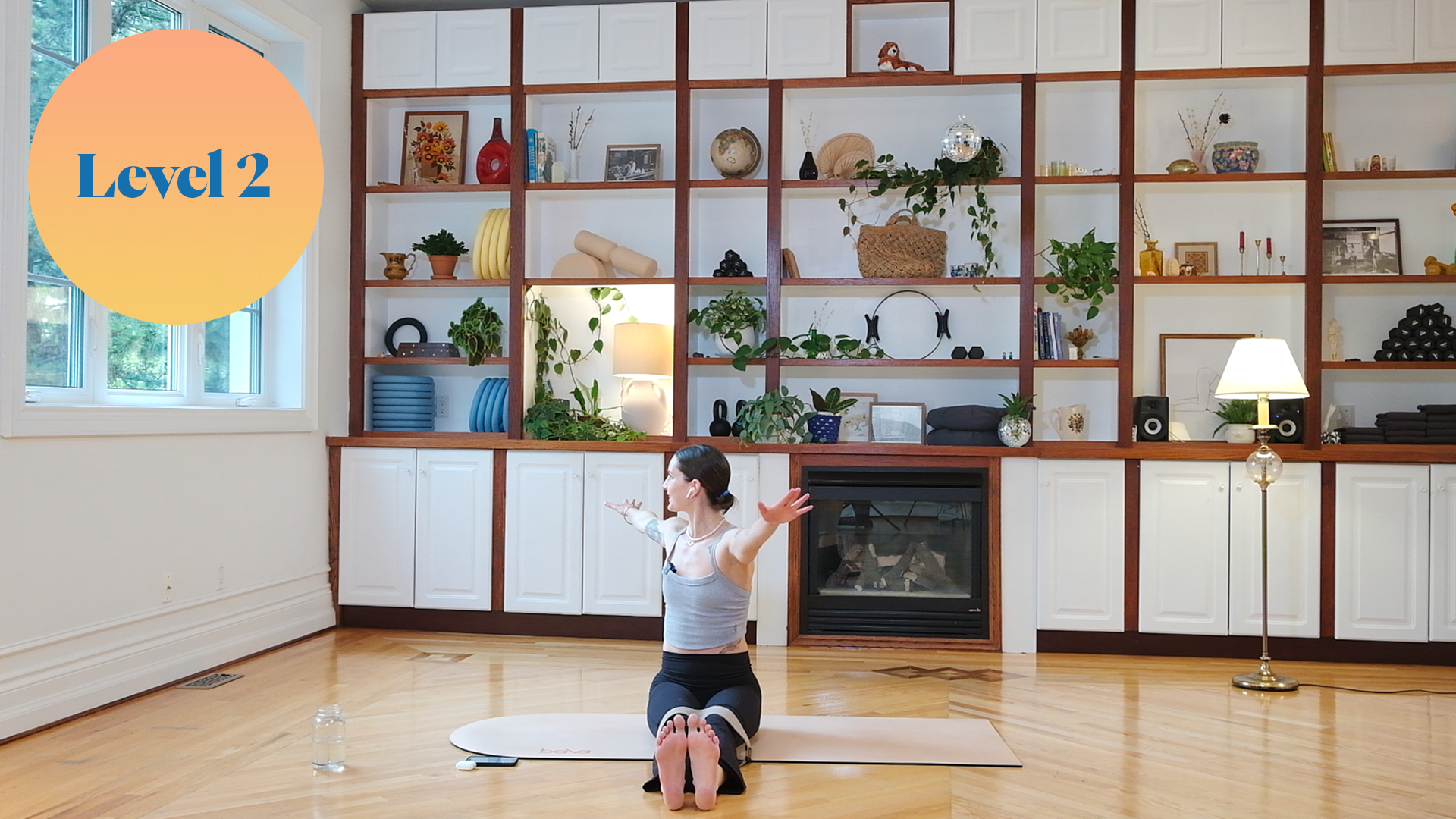 QB Mat Pilates (Lower Body + Rotation)