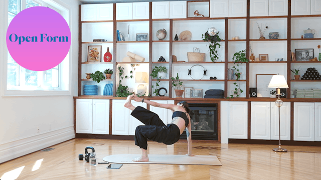 QB Open Form (Core, Agility + Sweat)