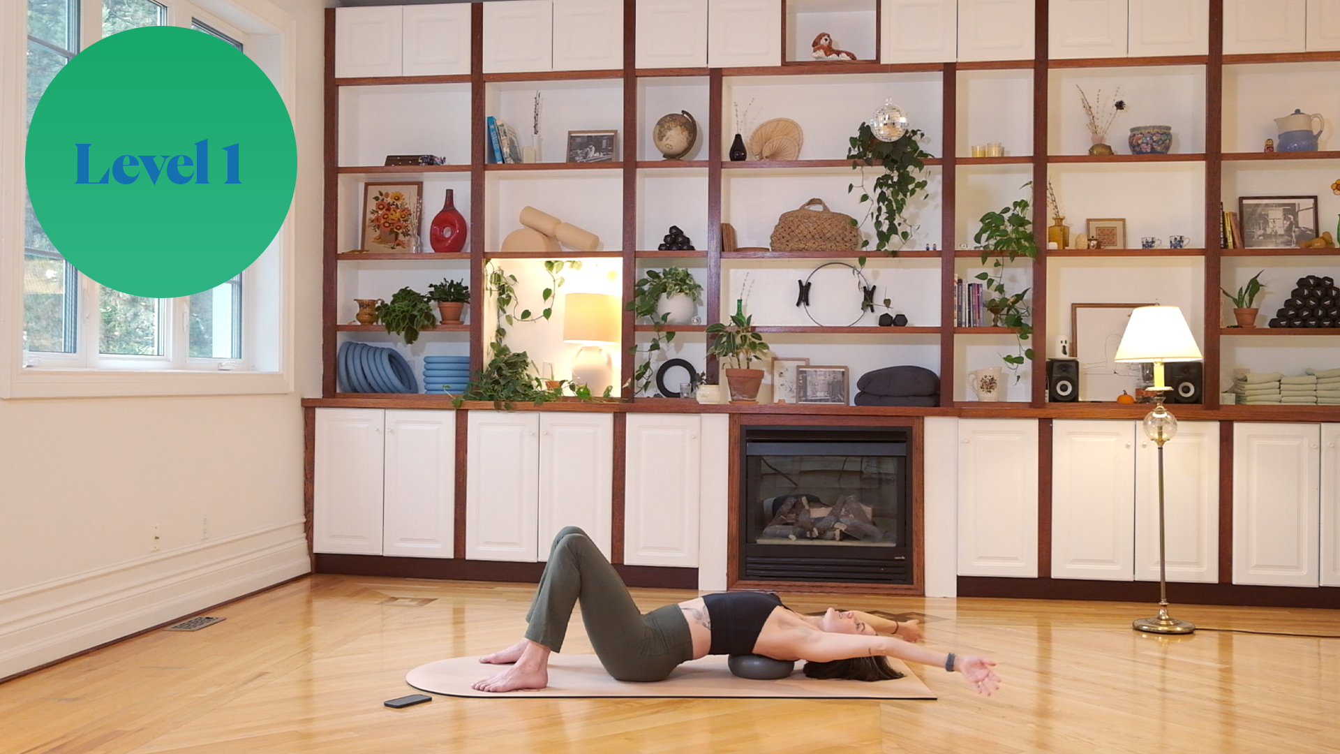 Restorative Mat Pilates (Quick Reset + Lower Back Stretch) 