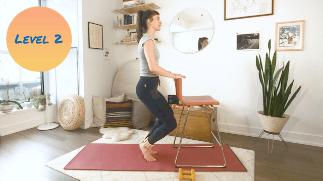 Reformer on the Mat (Footwork)