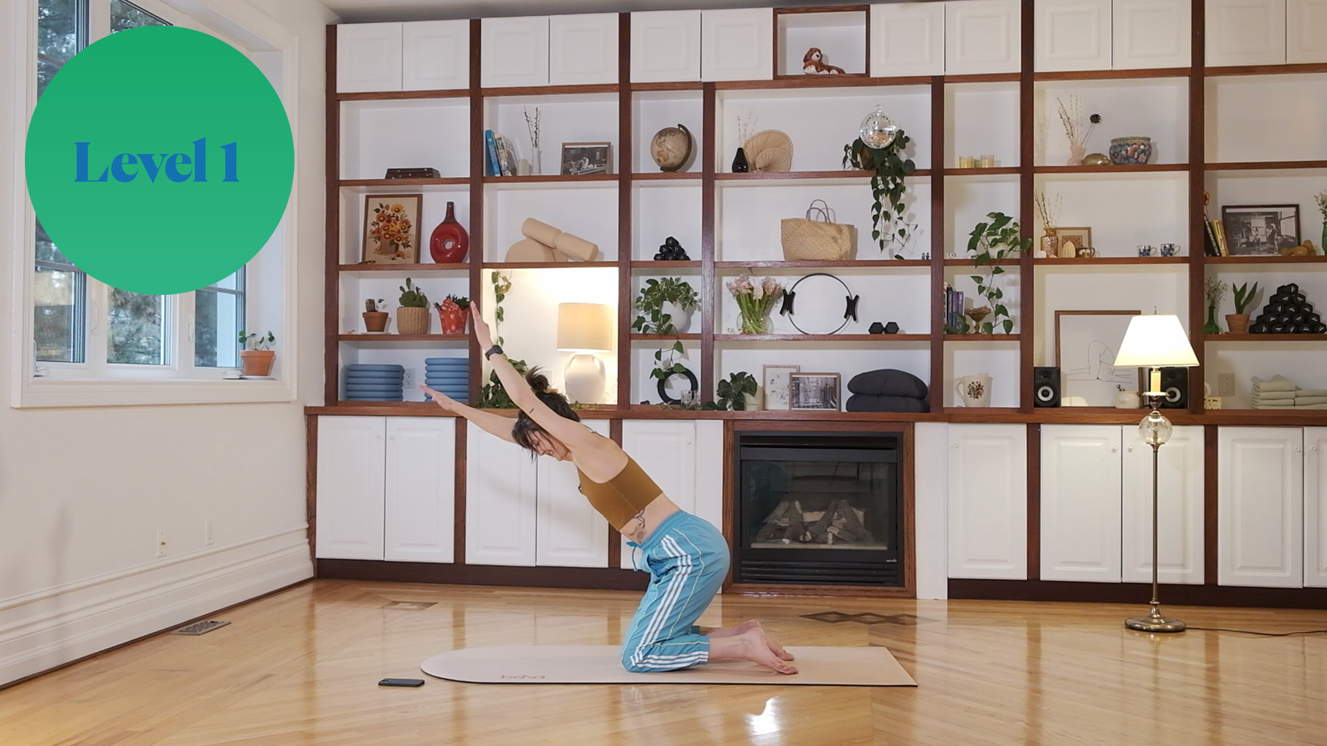 Restorative Mat Pilates (Side Bending and Glute Work) 