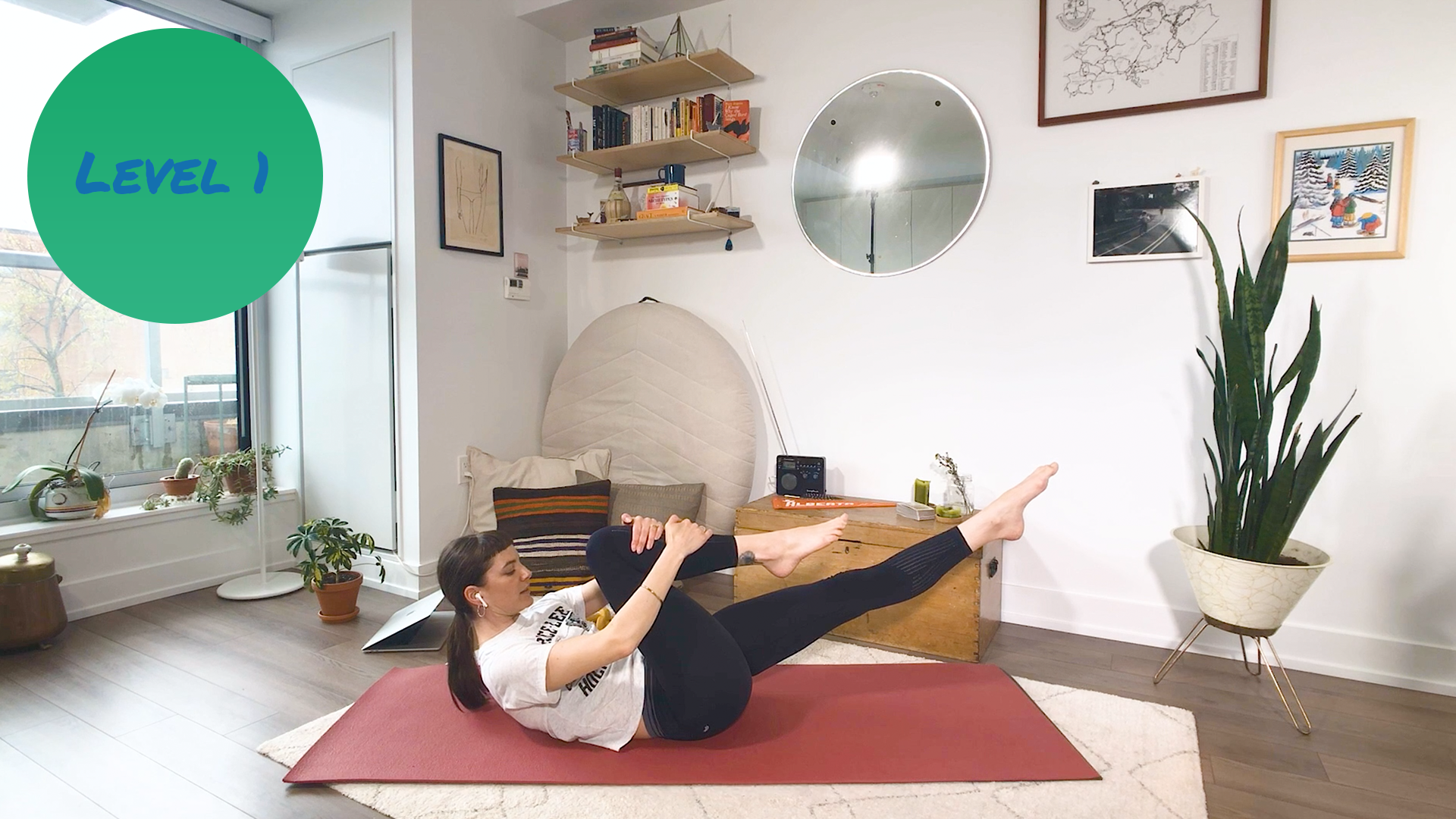 The Beginner Pilates Series (#4 The Bridge) 