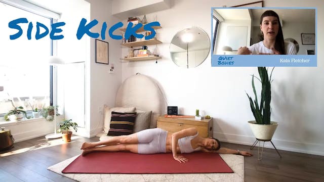 How to: The Pilates Side Kicks