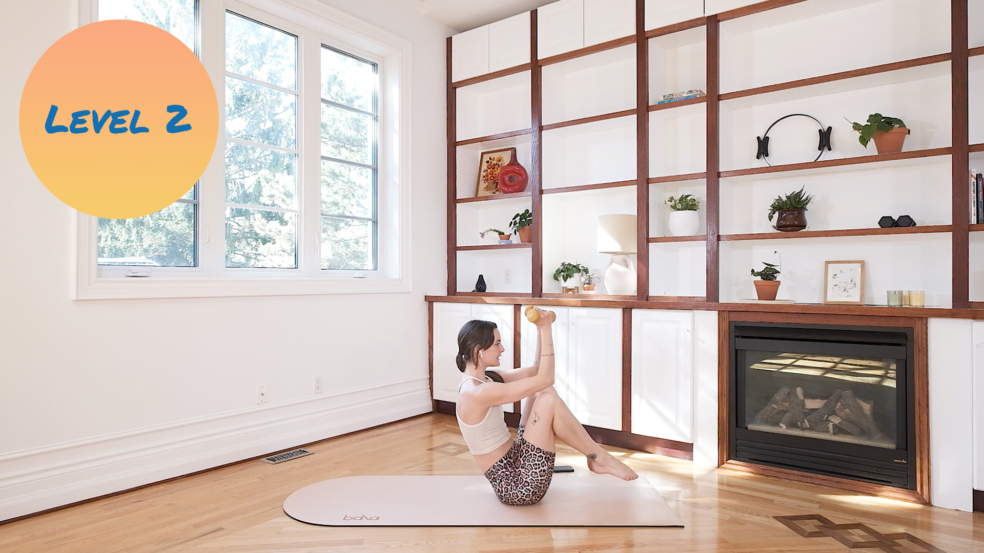 QB Mat Pilates (Classical with Light Weights)