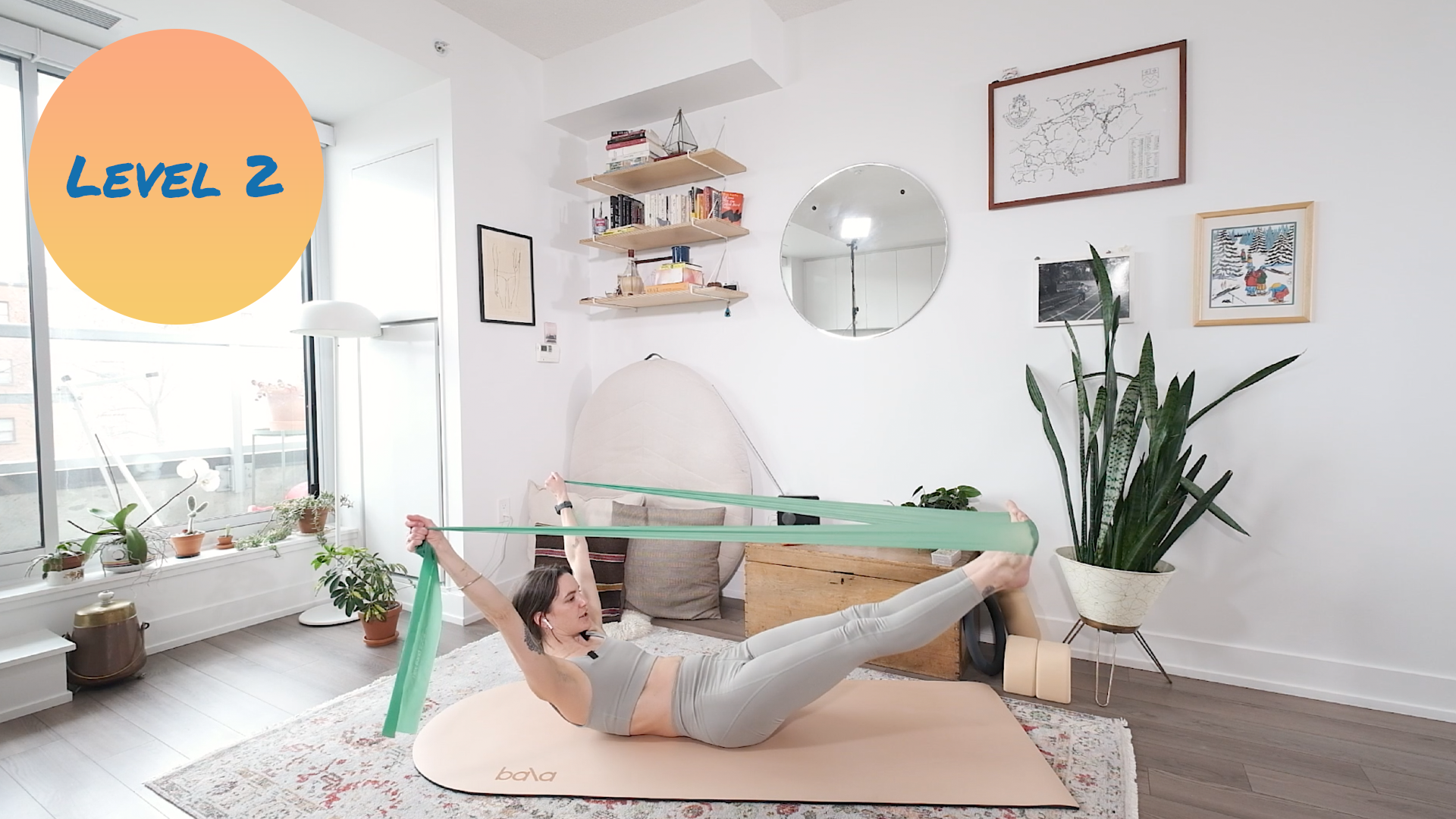 QB Mat Pilates (Classical with an Elastic) 