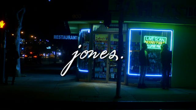 JONES | The series | a love story x Geno Brooks