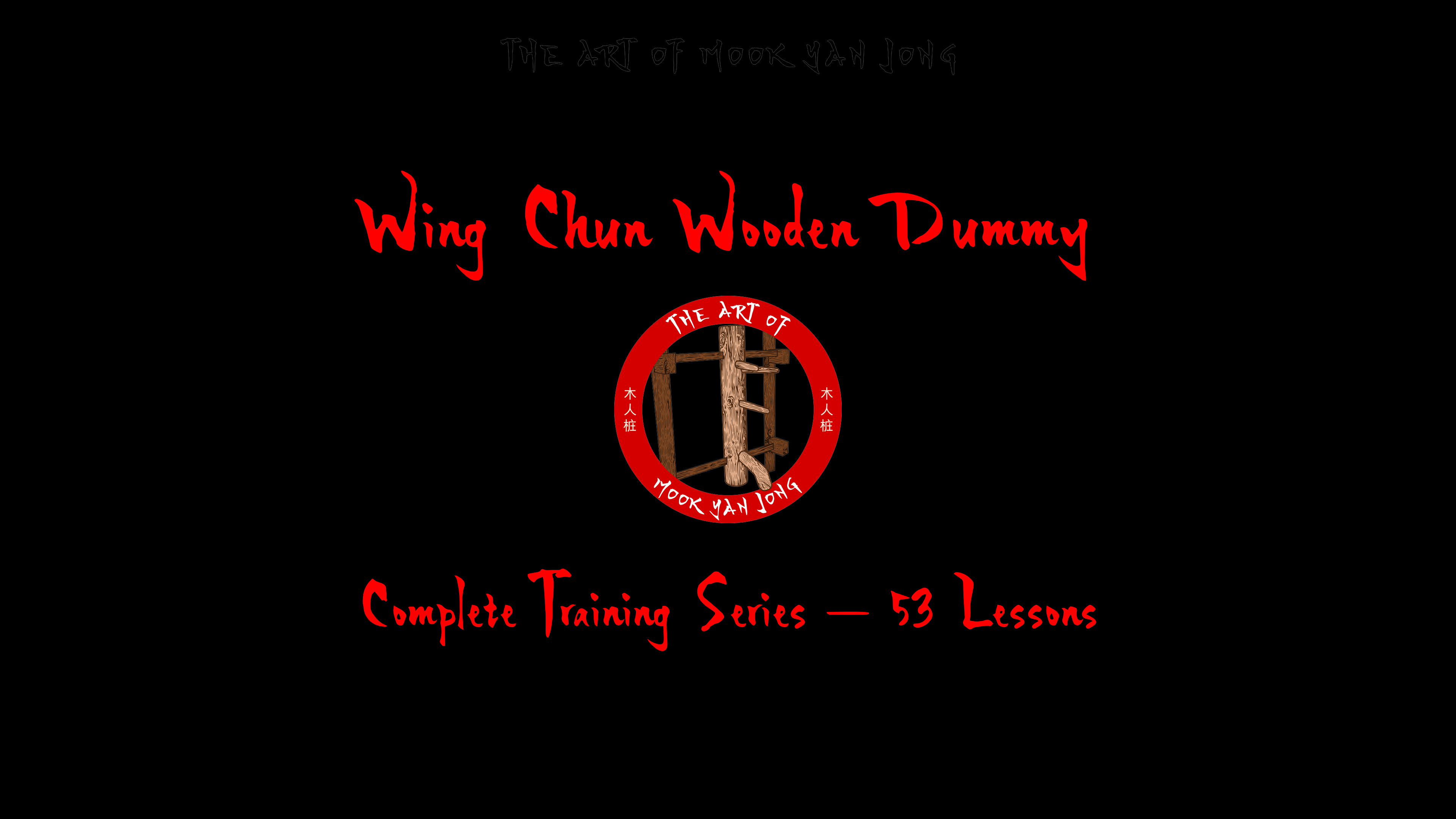 Wing Chun Wooden Dummy: Complete Series + Zoom
