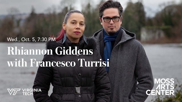 Rhiannon Giddens with Francesco Turrisi — OCT 5 7:30PM ET