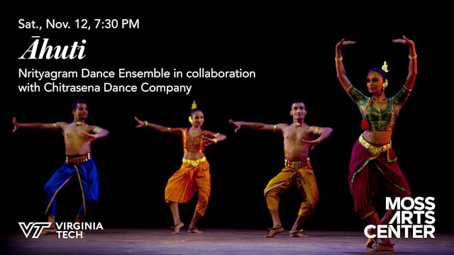 Nrityagram Dance Ensemble & Chitrasena-NOV12 7:30P