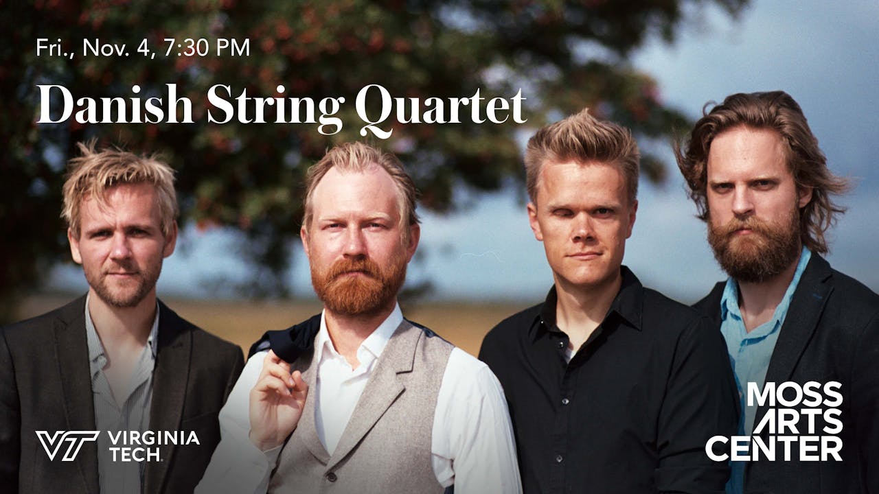 Danish String Quartet — NOV 4 7:30PM ET 