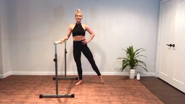 58 Minute Full Body, No Equipment Basic Barre Workout