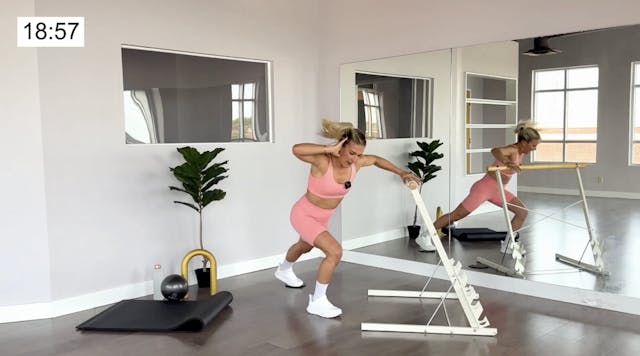 21 Minute Sliding Barre HIIT