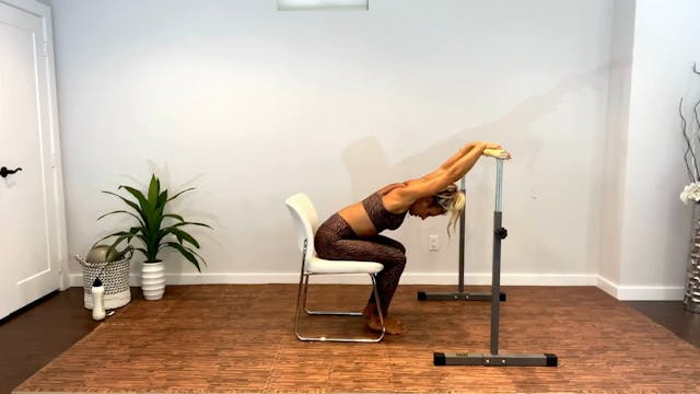 28 Minute Desk Stretches + Basic Barre