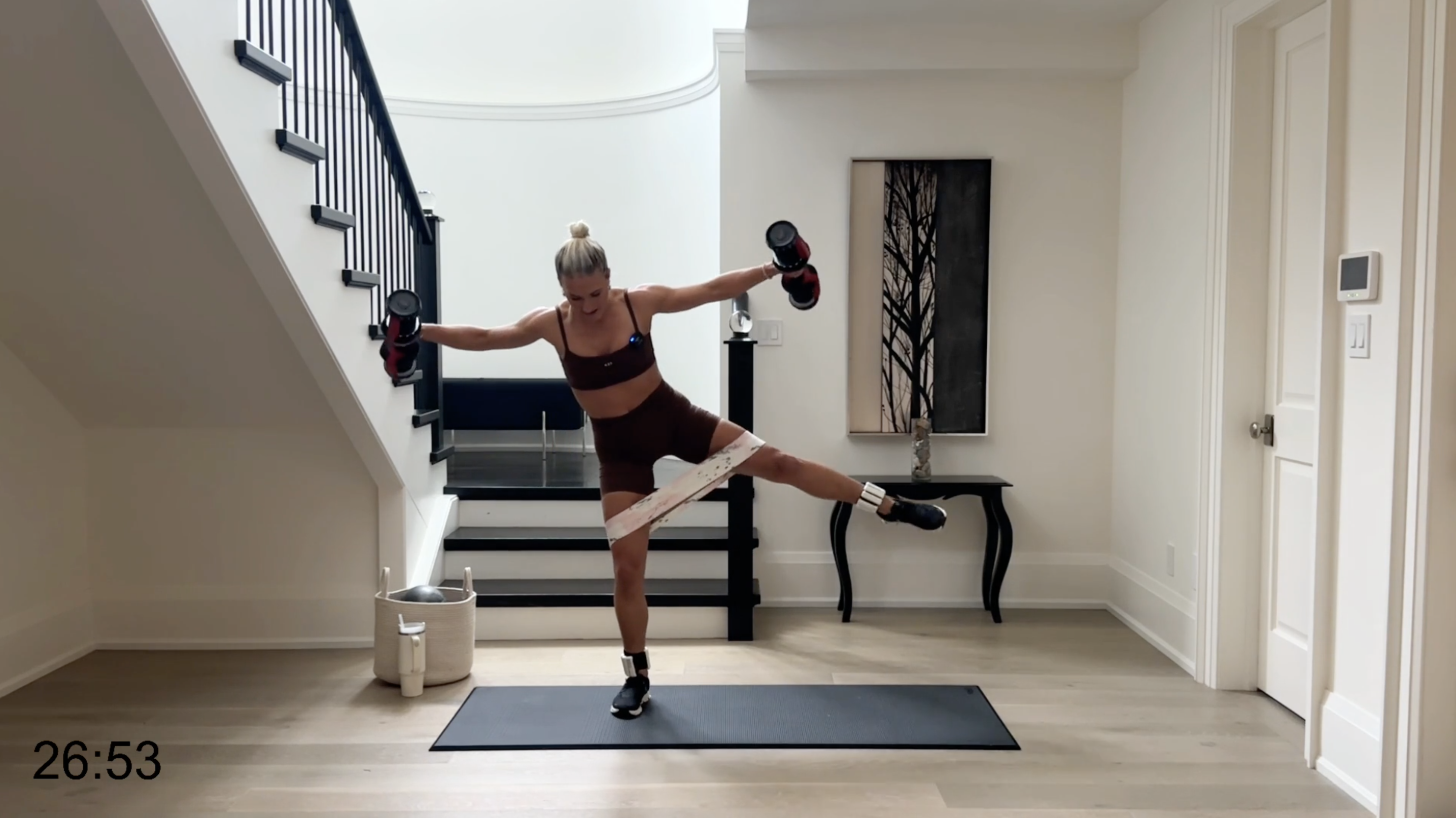33 Minute No Repeat, One Round Power Barre HIIT