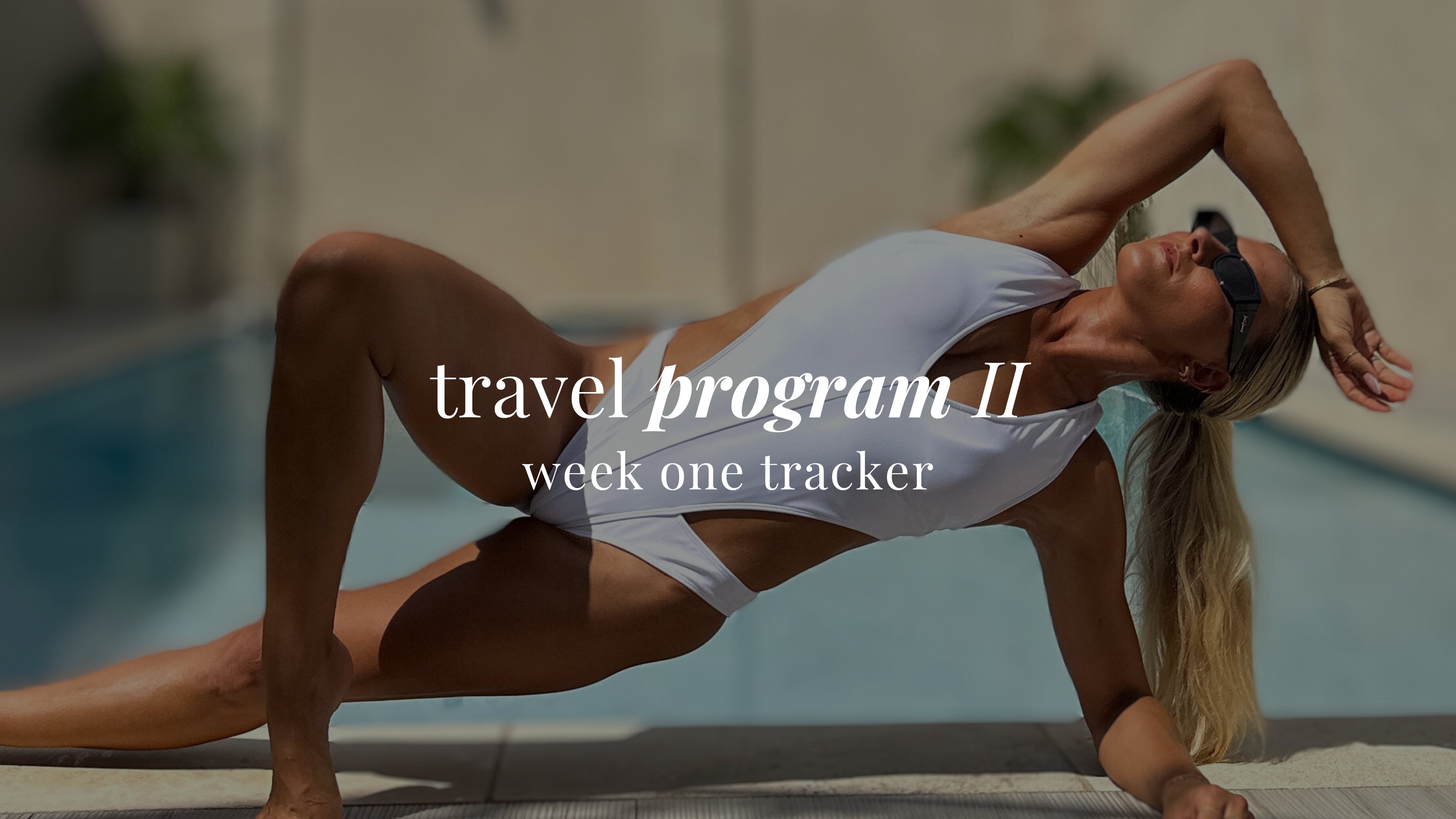 Travel Program II: Week One Tracker